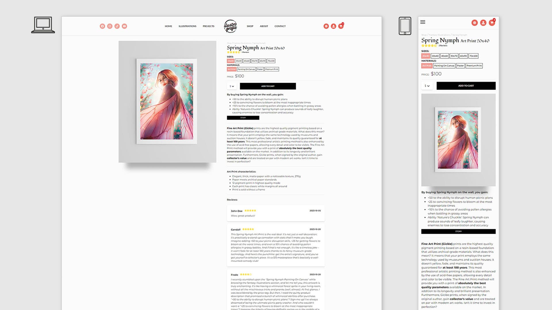 Product Page