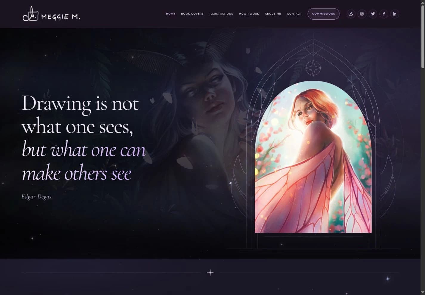 Meggie M. Art — application preview