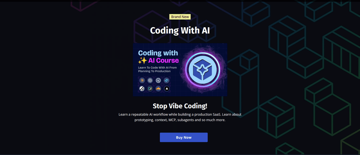 Coding With AI: Planning To Production by Brad Traversy